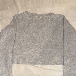 Brandy Melville Heather Gray Long Sleeve Top